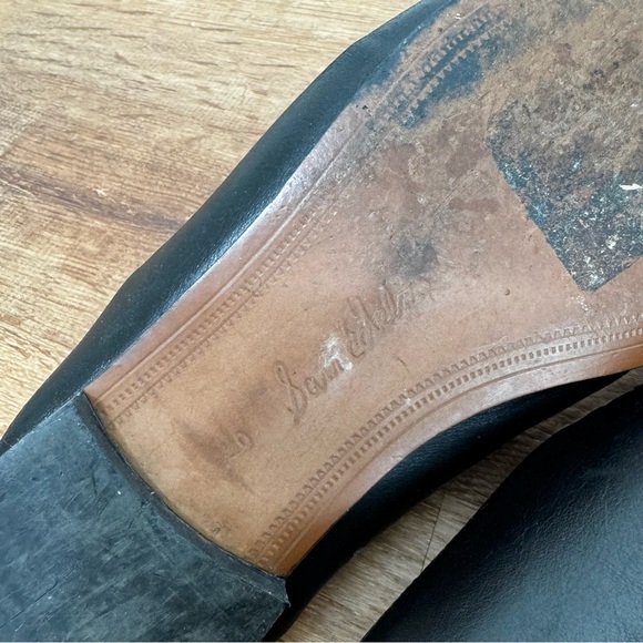 Sam Edelman Lounette Black Leather Mules - Picture 10 of 11